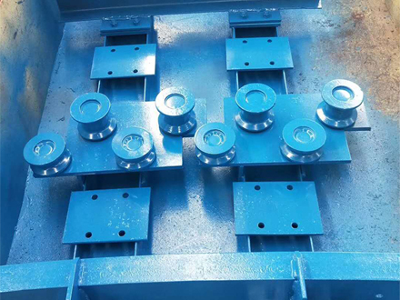 無極繩絞車彎道輪組