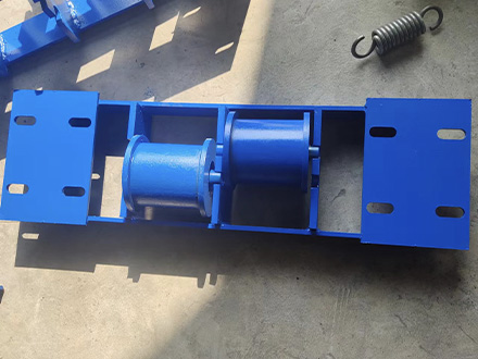 無極繩絞車托繩輪組